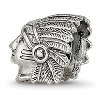 Sterling Silver Reflections Chief Bead view 1