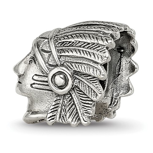 Sterling Silver Reflections Chief Bead