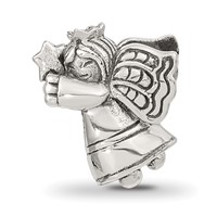 Sterling Silver Reflections Christmas Angel Bead view 3
