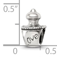 Sterling Silver Reflections Love Perfume Bottle Bead view 5