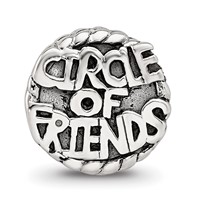 Sterling Silver Reflections Circle of Friends Bead view 3