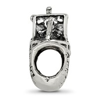Sterling Silver Reflections Pirate Ship Bead view 2