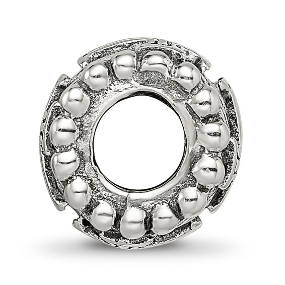 Sterling Silver Reflections Cross Spacer Bead