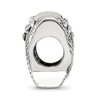 Sterling Silver Reflections Preciosa Crystal Wings Bead view 2