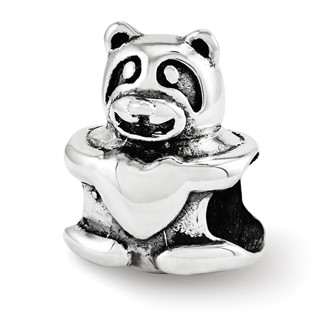 Sterling Silver Reflections Teddy Bear Bead