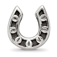 Sterling Silver Reflections Horseshoe Bead view 3
