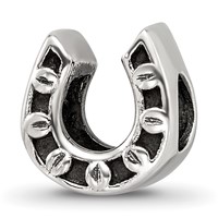 Sterling Silver Reflections Horseshoe Bead view 1