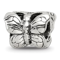 Sterling Silver Reflections Butterfly Bead view 1