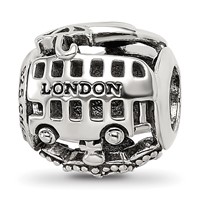 Sterling Silver Reflections Enameled England Theme Bead view 5