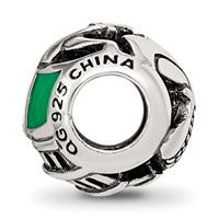 Sterling Silver Reflections Enameled Italy Theme Bead view 2