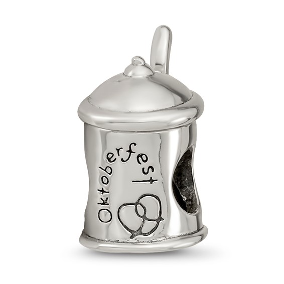 Sterling Silver Reflections Octoberfest Beer Stein Bead