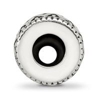 Sterling Silver Reflections Antiqued Bali Gripper Bead view 2