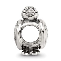 Sterling Silver Reflections Bird Bead view 2