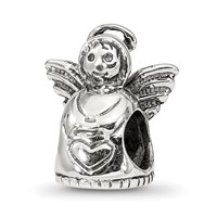 Sterling Silver Reflections Angel Bead view 1