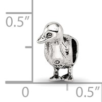 Sterling Silver Reflections Duck Bead view 5