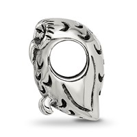 Sterling Silver Reflections Owl Bead view 2