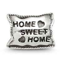 Sterling Silver Reflections Home Sweet Home Bead view 5