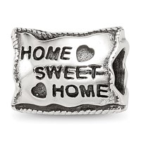Sterling Silver Reflections Home Sweet Home Bead view 1