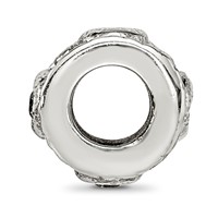 Sterling Silver Reflections CZ Rope Kids Bead view 2