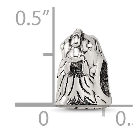 Sterling Silver Reflections Chicken Bead