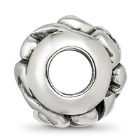 Sterling Silver Reflections Musical Notes Bead view 2