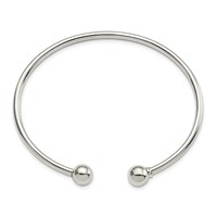 Sterling Silver Reflections Bangle view 2
