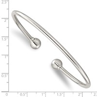 Sterling Silver Reflections Bangle view 4