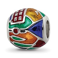 Sterling Silver Reflections City Impressions London Moasic Enamel Bead view 5