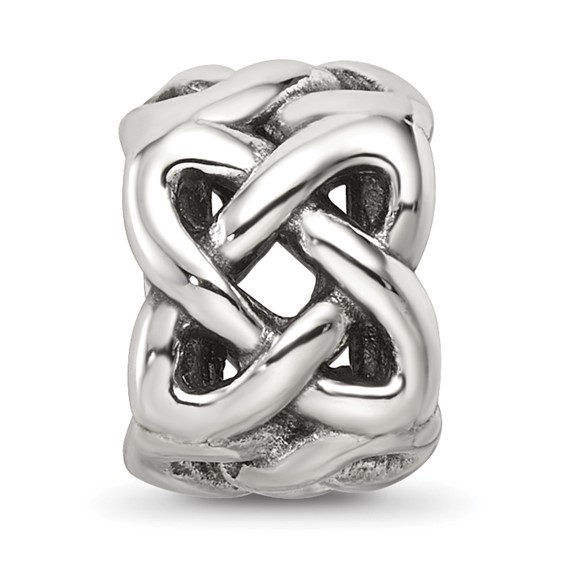 Sterling Silver Reflections Celtic Knot Bead