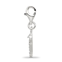 Sterling Silver Reflections Seahorse Charm view 2