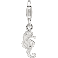 Sterling Silver Reflections Seahorse Charm view 4
