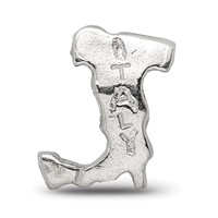Sterling Silver Reflections Italy Country Shaped Bead view 5