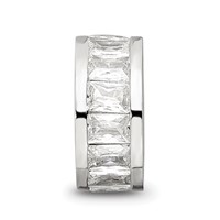 Sterling Silver Reflections with CZ Spacer Bead view 5