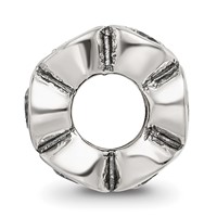Sterling Silver Reflections CZ Bead view 2