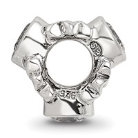 Sterling Silver Reflections CZ Bead view 2