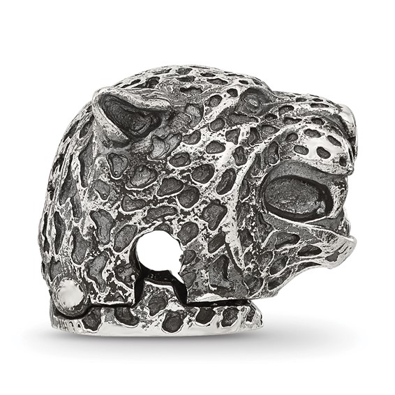 Sterling Silver Reflections Jaguar Hinged Bead