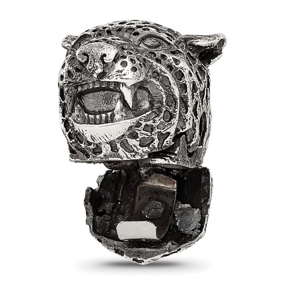 Sterling Silver Reflections Jaguar Hinged Bead