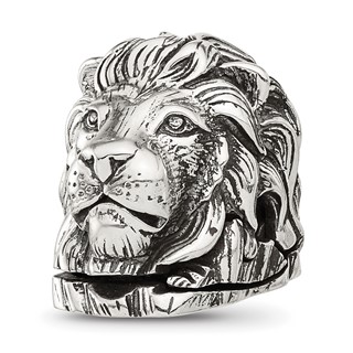 Sterling Silver Reflections Lion Hinged Bead