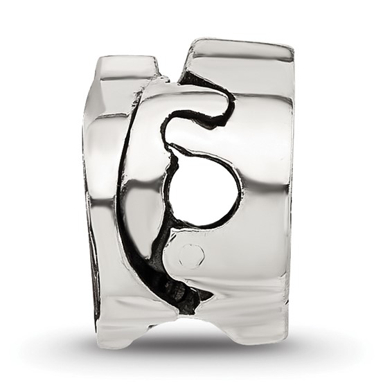 Sterling Silver Reflections Hamsa Hinged Bead