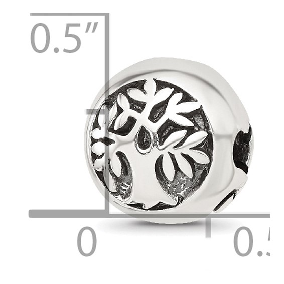 Sterling Silver Reflections Tree of Life Hinged Bead