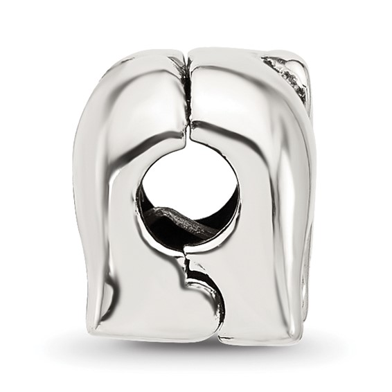 Sterling Silver Reflections Elephant Clip Bead