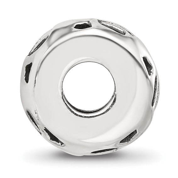 Sterling Silver Reflections Design Spacer  Bead