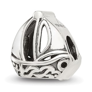 Sterling Silver Reflections Sailboat Bead