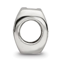 Sterling Silver Reflections Cancer Zodiac Antiqued Bead view 2
