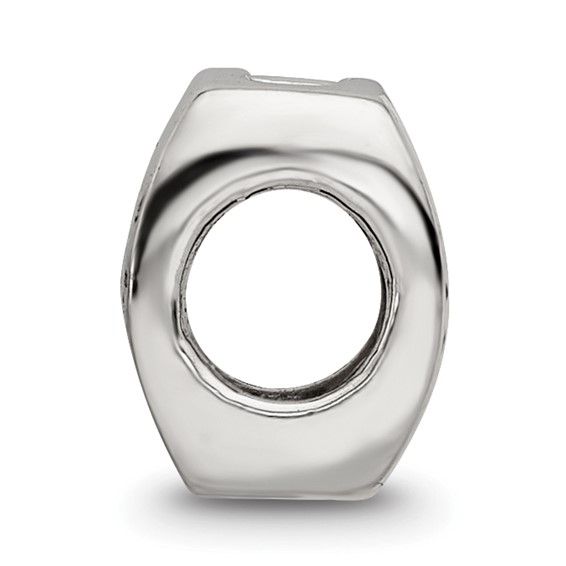 Sterling Silver Reflections Cancer Zodiac Antiqued Bead