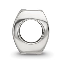 Sterling Silver Reflections Leo Zodiac Antiqued Bead view 2