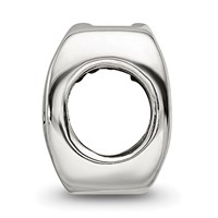 Sterling Silver Reflections Pisces Zodiac Antiqued Bead view 2