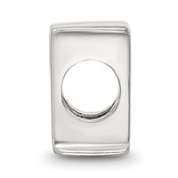 Sterling Silver Reflections Letter H Bead view 2