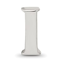 Sterling Silver Reflections Letter I Bead view 3