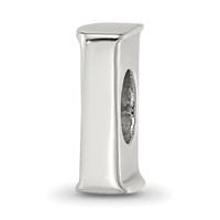 Sterling Silver Reflections Letter I Bead view 1
